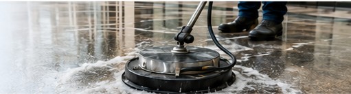 Professional pressure washing